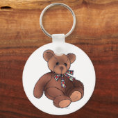 Teddy beer-sleutelketen sleutelhanger (Voorkant)