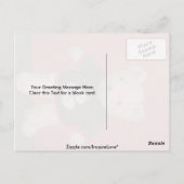 Teddy beer speelgoed voor kinderen briefkaart (Achterkant)