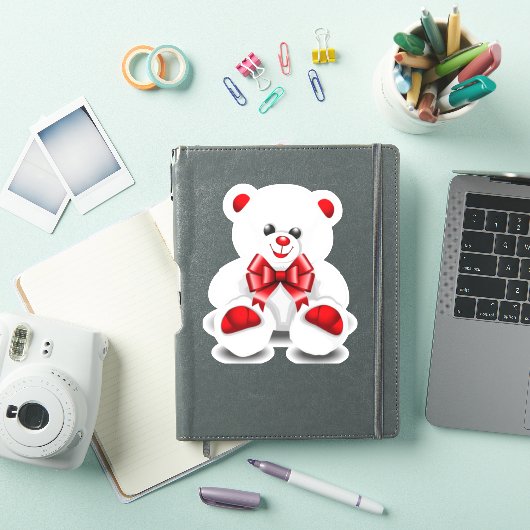 Teddy beer sticker (iPad Cover)