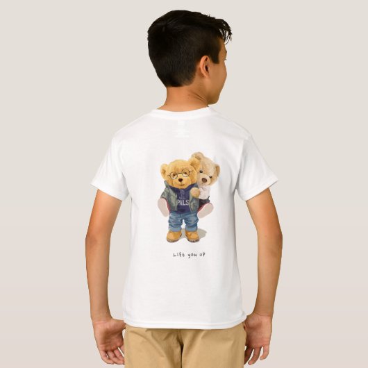 Teddy beer t-shirt (Achterkant volledig)