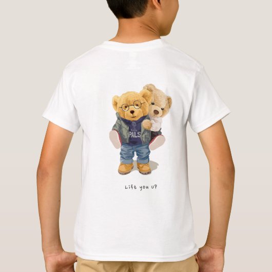 Teddy beer t-shirt (Achterkant)