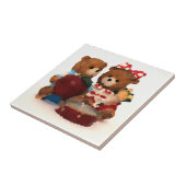 Teddy beer tegeltje (Zijkant)