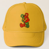 Teddy beer trucker pet (Voorkant)