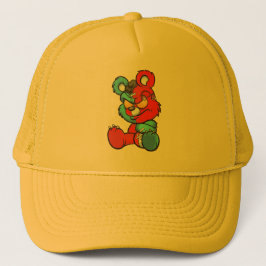 Teddy beer trucker pet