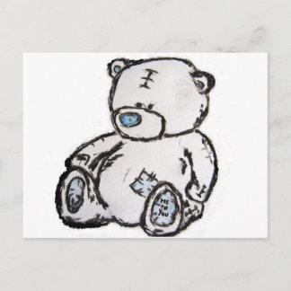 Teddy beer van de zolder briefkaart