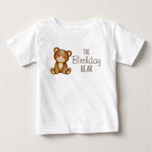 Teddy beer verjaart gepersonaliseerd shirt