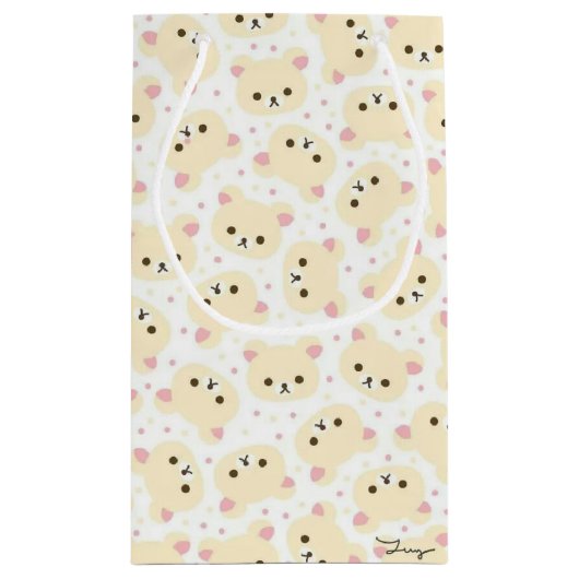 Teddy-Beren Klein Cadeauzakje (Achterkant)