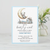 Teddy Blue Beer kunnen we niet wachten Kaart (Staand voorkant)