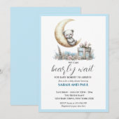 Teddy Blue Beer kunnen we niet wachten Kaart (Voorkant / Achterkant)