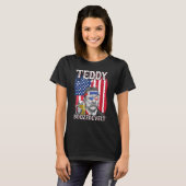 Teddy Boozedevelopment Theodore Roosevelt 4 juli T-shirt (Voorkant volledig)