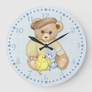Teddy Boy Easter Grote Klok