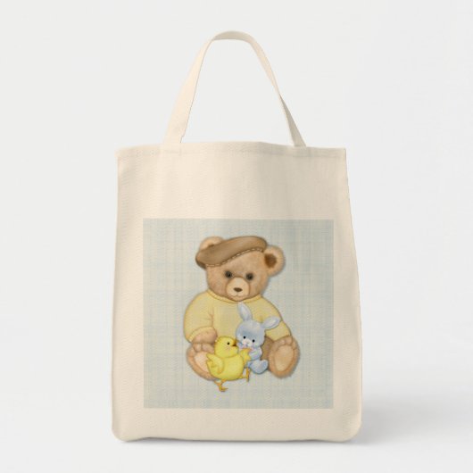 Teddy Boy - Pasen Tote Bag (Voorkant)