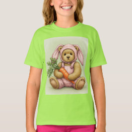 Teddy - Bunny met wortel van Natasha Us T-shirt