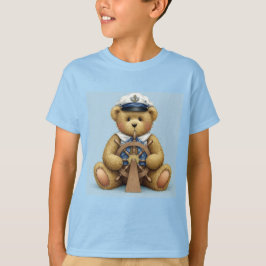 Teddy Captain with Helm beroemd gemaakt door Natas T-shirt