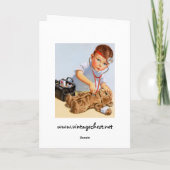 Teddy Checkup Kaart (Achterkant)