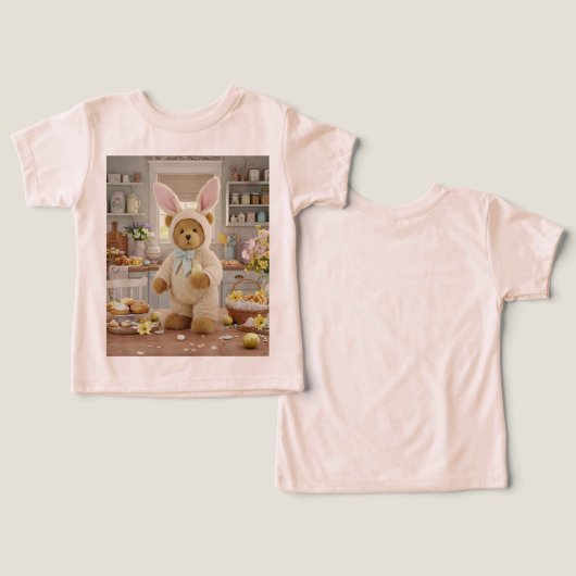 Teddy de paashaas (Ontwerp Voorkant & Achterkant)