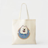 Teddy de Samojeed Tote Bag (Voorkant)