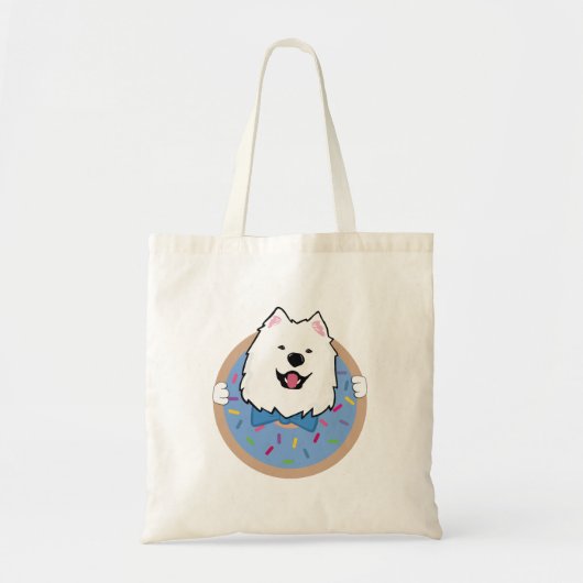 Teddy de Samojeed Tote Bag (Voorkant)