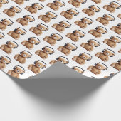 Teddy Draag een hoofdtelefoon Cadeaupapier (Hoek)