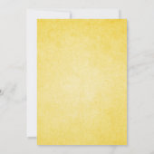 Teddy draagt een picknick-feest kaart (Achterkant)