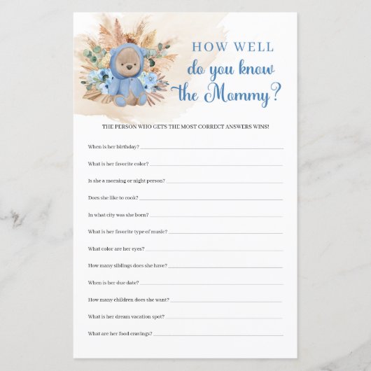 Teddy draagt een tropische manier om de mama te ke (Voorkant)