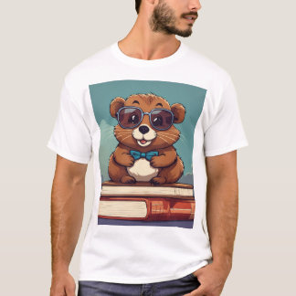 Teddy en de magische boeken t-shirt