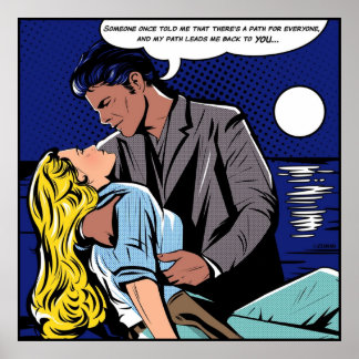 Teddy en Dolores in Westworld Finale gezichtsmaske Poster