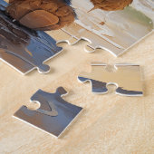 Teddy gaat naar het strand! Beren puzzel (Zijkant)