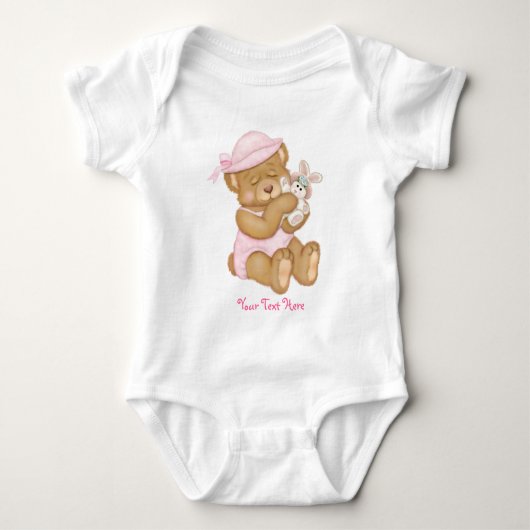 Teddy Girl Pasen Romper (Voorkant)