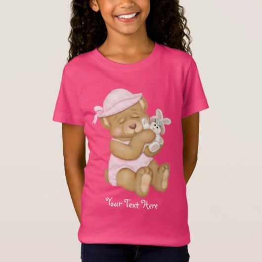 Teddy Girl Pasen T-shirt (Voorkant)