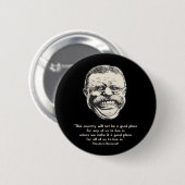 Teddy Good Place Ronde Button 5,7 Cm (Voorkant /achterkant)