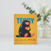 Teddy  Graphic Briefkaart (Staand voorkant)