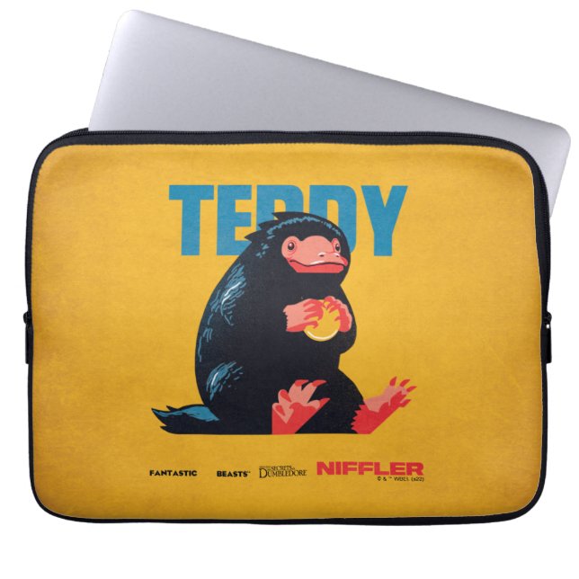 Teddy  Graphic Laptop Sleeve (Voorkant)
