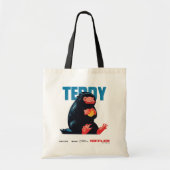 Teddy  Graphic Tote Bag (Voorkant)