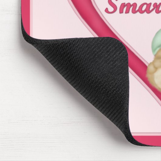 Teddy Heart Muismat (Hoek)