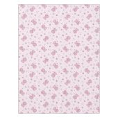 Teddy heeft achtergrond Roze Tafelkleed (Voorkant)