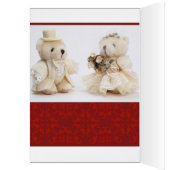 Teddy heeft een trouwkaart (Binnen (Links))