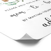 Teddy helpt de Bezige Mam-tot-zijn Adres een Envel Poster (Hoek)