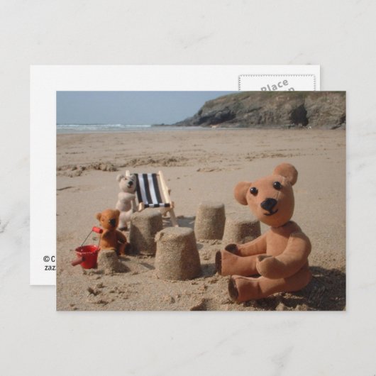 Teddy Henry Briefkaart (Voorkant / Achterkant)