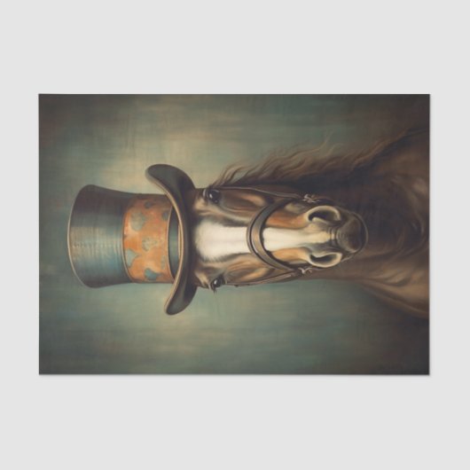 Teddy het Paard Tissuepapier (Voorkant)