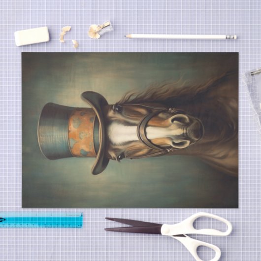 Teddy het Paard Tissuepapier (Craft)