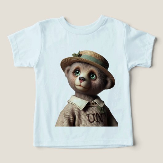Teddy in een oude trui,  (Design voorkant)