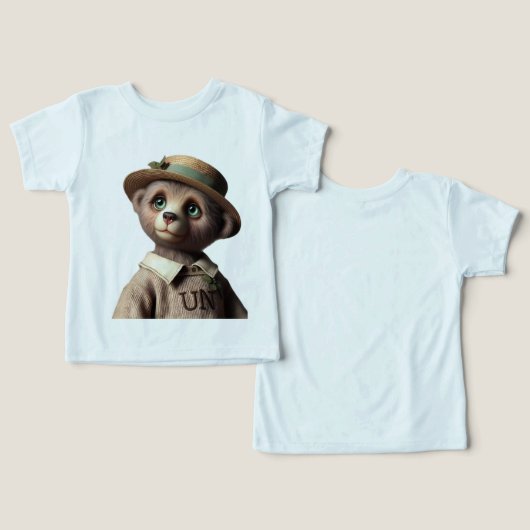 Teddy in een oude trui, (Ontwerp Voorkant & Achterkant)