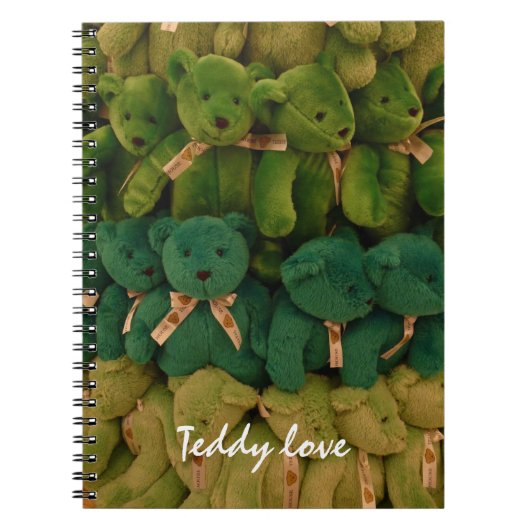 teddy liefde notitieboek (Voorkant)