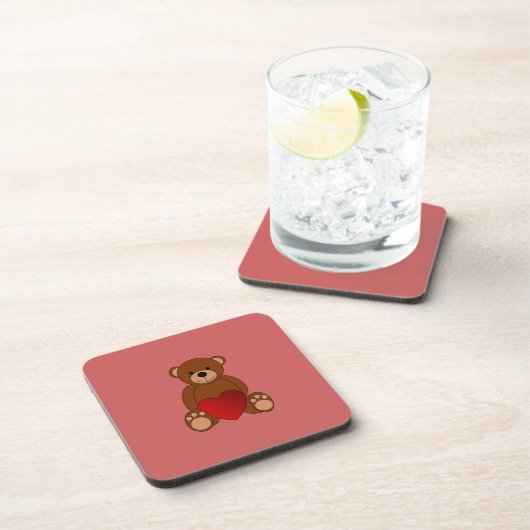 Teddy Love Bier Onderzetter (Rechterzijde)