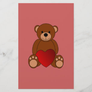 Teddy Love Briefpapier