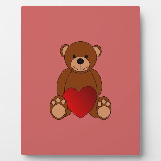 Teddy Love Fotoplaat (Voorkant)