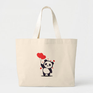 Teddy Love Grote Tote Bag