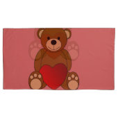 Teddy Love Kussensloop (Voorkant-Links)