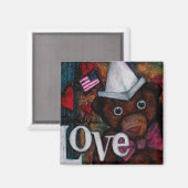 Teddy Love Magneet (Voorkant / Achterkant)